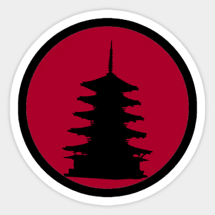 Castle Serenity: Japanese Landmark Sticker